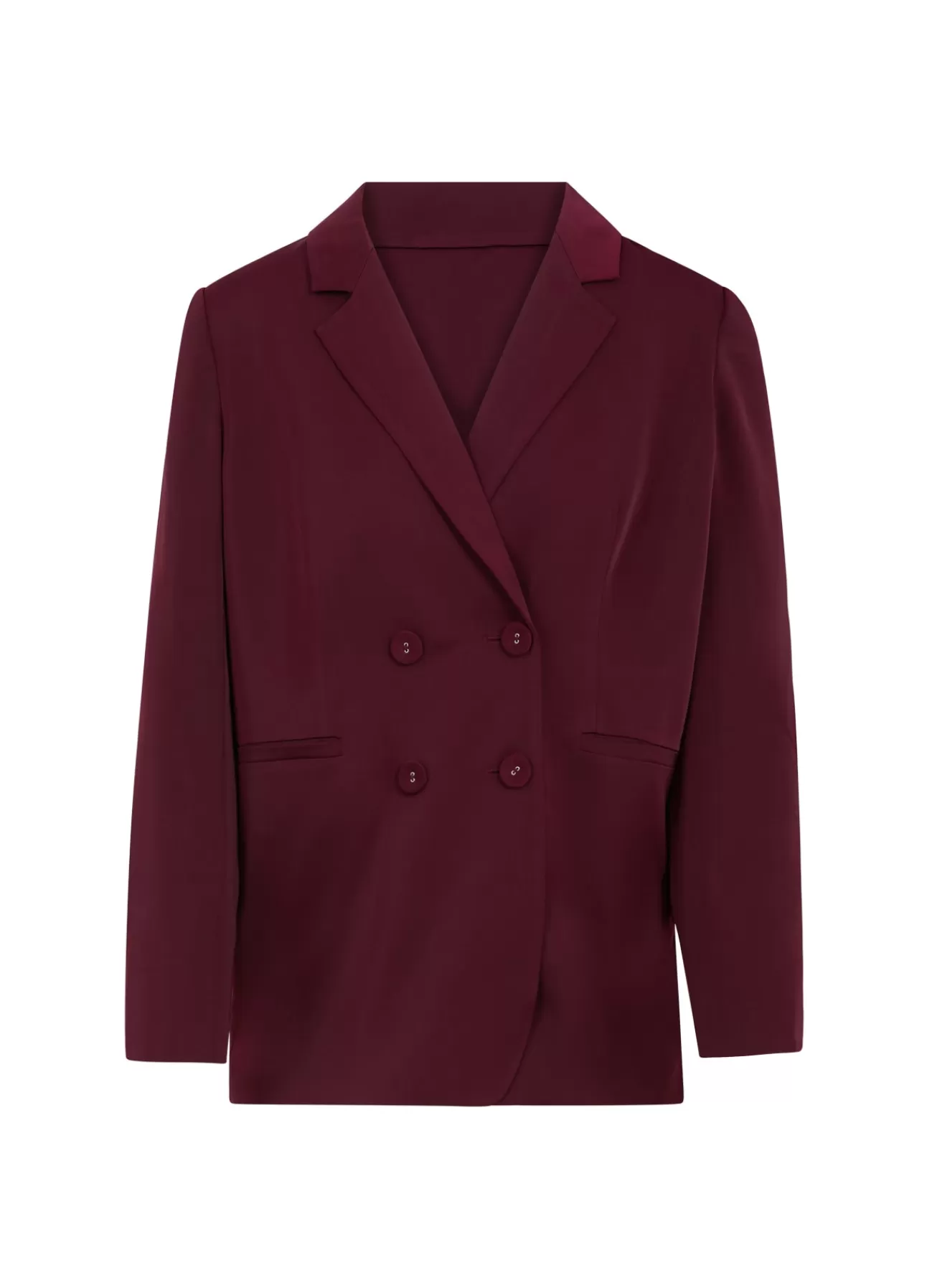 Online Afslappet Blazer M. Slids Og Knapper Kvinde Blazers
