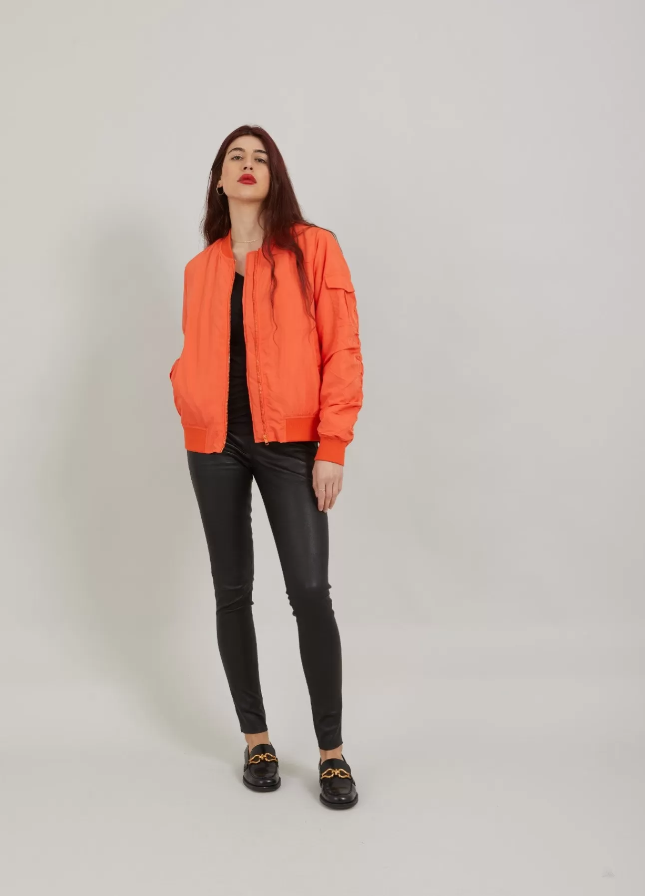 Best Sale Cc Heart Amber Bomberjakke Kvinde Jakker Og Frakker