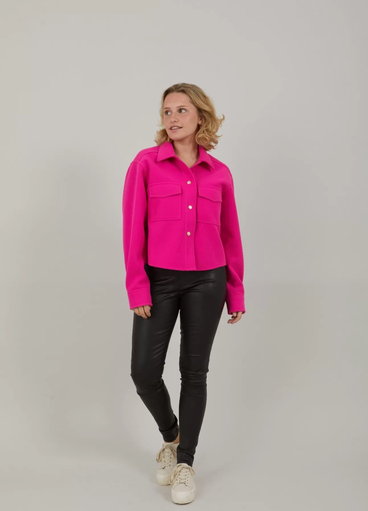 Clearance Cc Heart Ariana Kort Jakke Kvinde Jakker Og Frakker