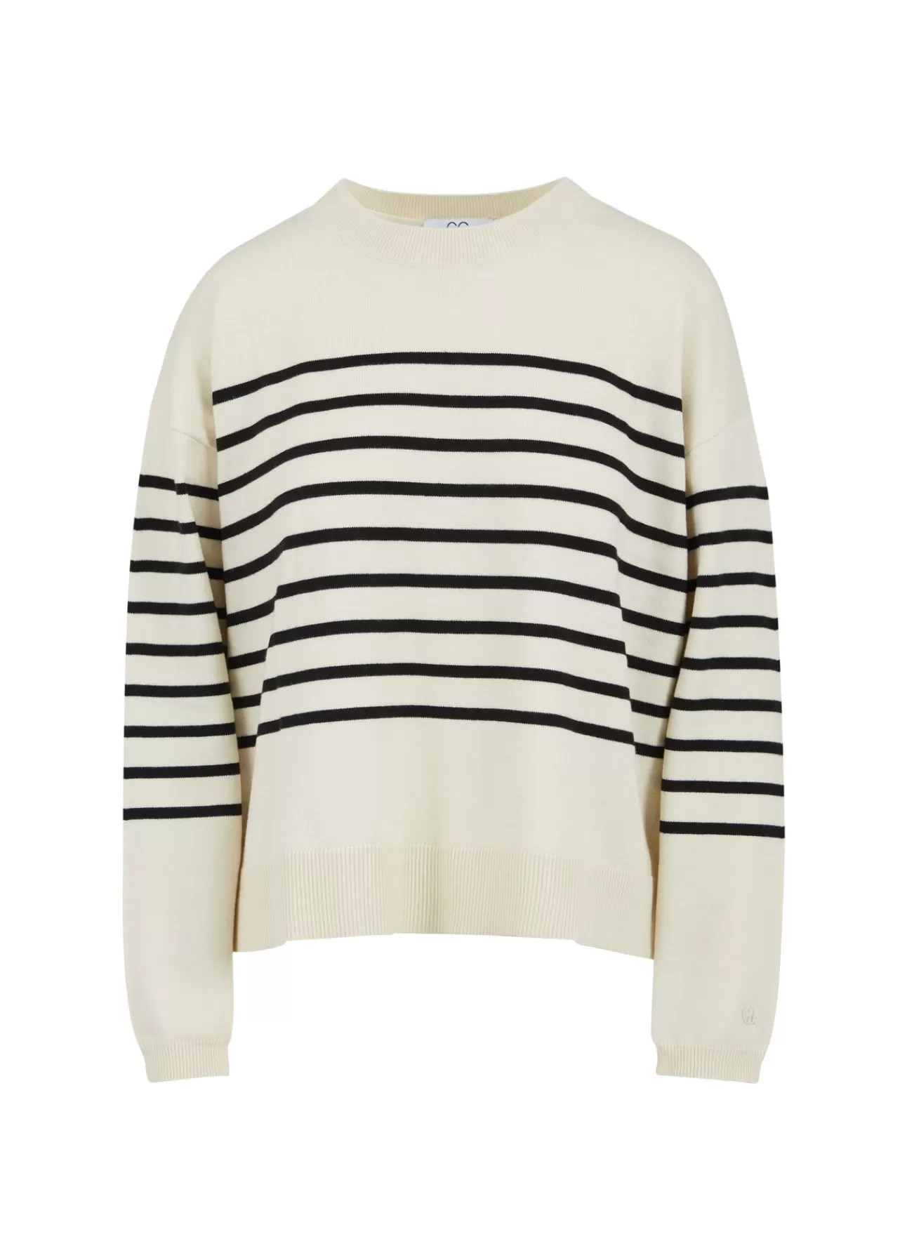 Cheap Cc Heart Collins Comfy Stribe Kvinde Strik