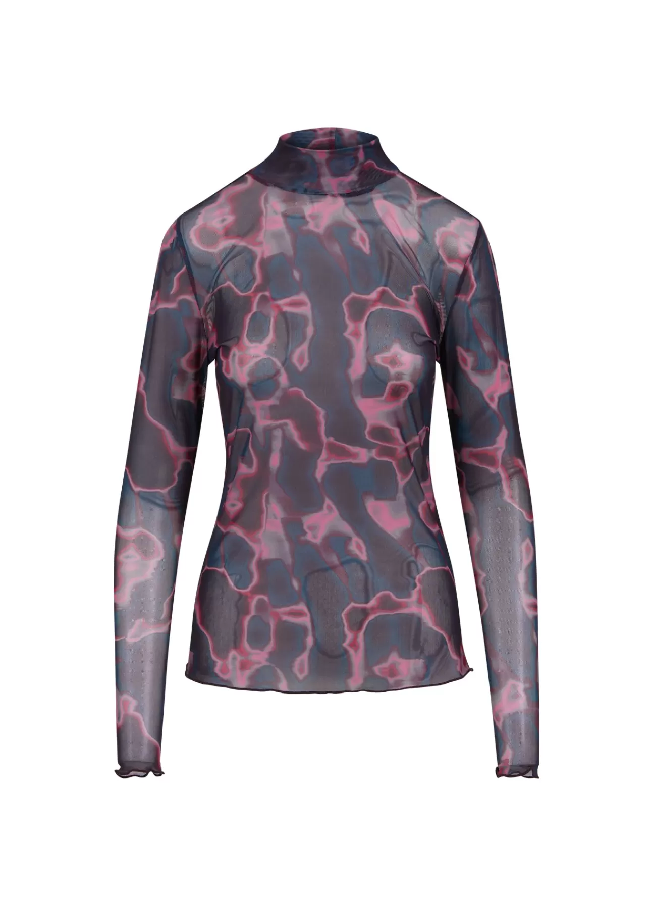 Cheap Cc Heart Gennemsigtig Top Kvinde Skjorter Og Bluser