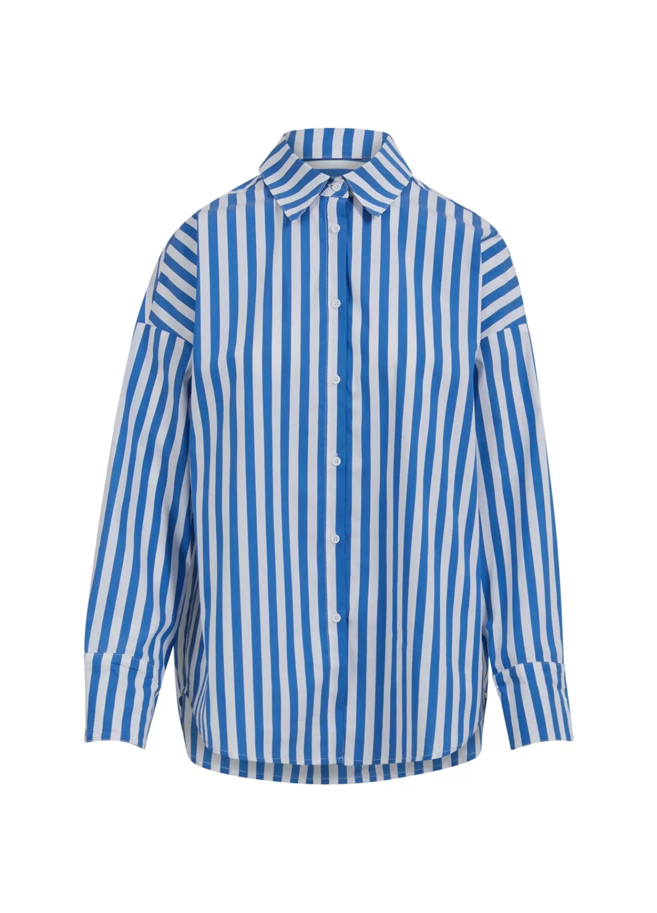 Hot Cc Heart Harper Oversized Skjorte M. Striber Kvinde Skjorter Og Bluser