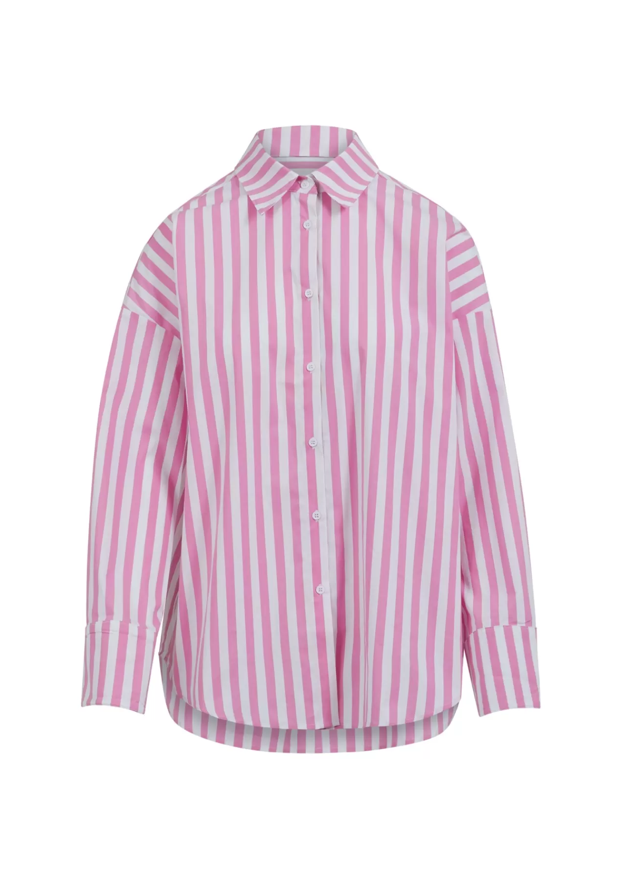 Best Sale Cc Heart Harper Oversized Skjorte M. Striber Kvinde Skjorter Og Bluser