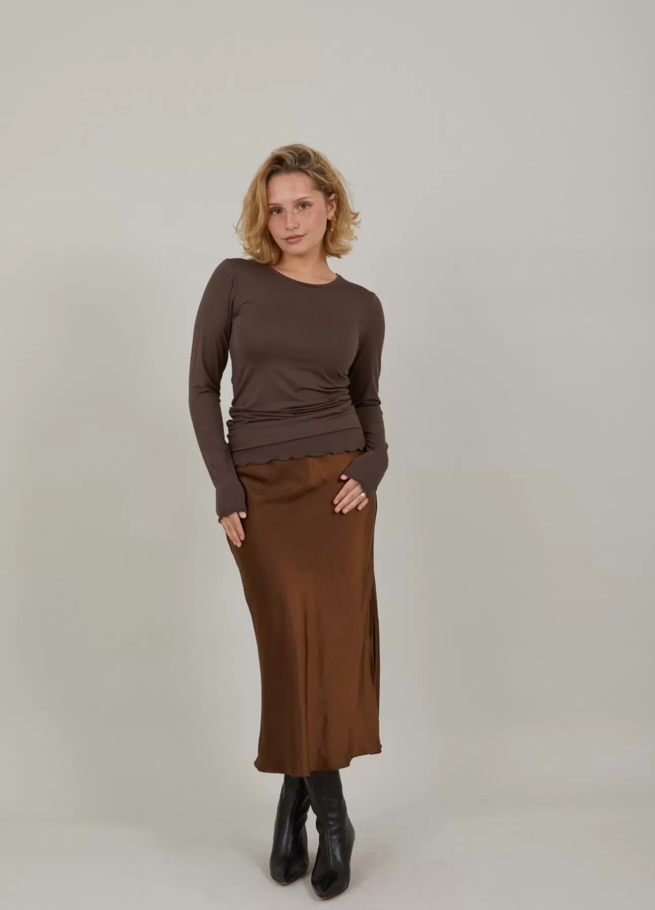 Cheap Cc Heart Langaermet Top Kvinde Skjorter Og Bluser