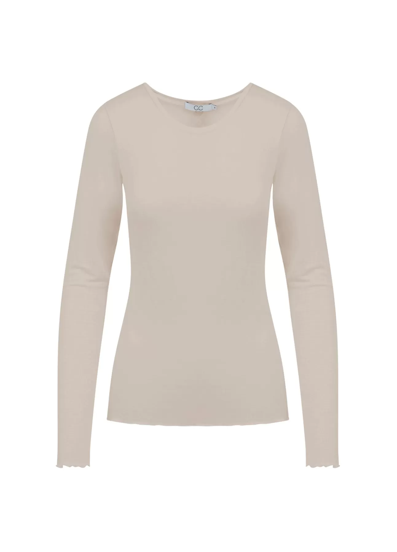 Fashion Cc Heart Langaermet Top Kvinde Skjorter Og Bluser