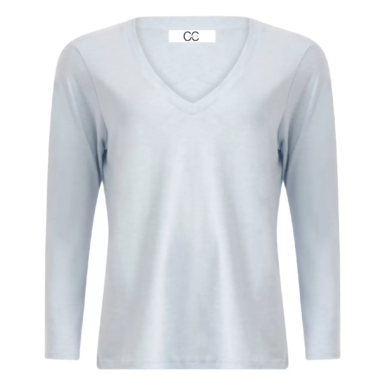 Flash Sale Cc Heart Langaermet T-Shirt M. V-Hals Kvinde T-Shirts