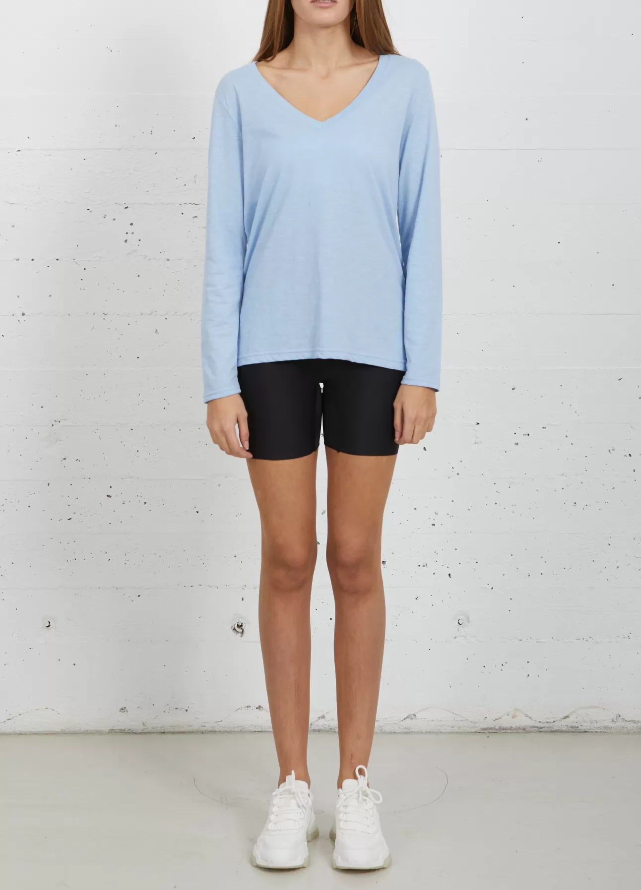 Flash Sale Cc Heart Langaermet T-Shirt M. V-Hals Kvinde T-Shirts