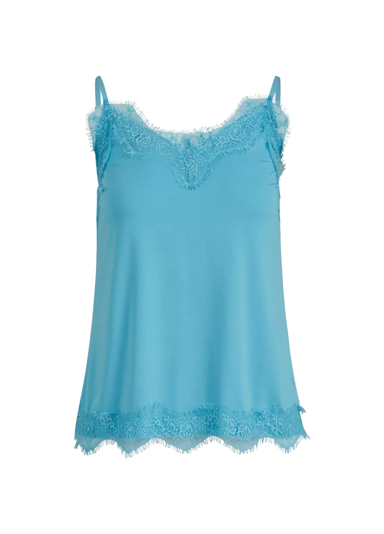 Discount Cc Heart Top Med Blonder Kvinde Toppe