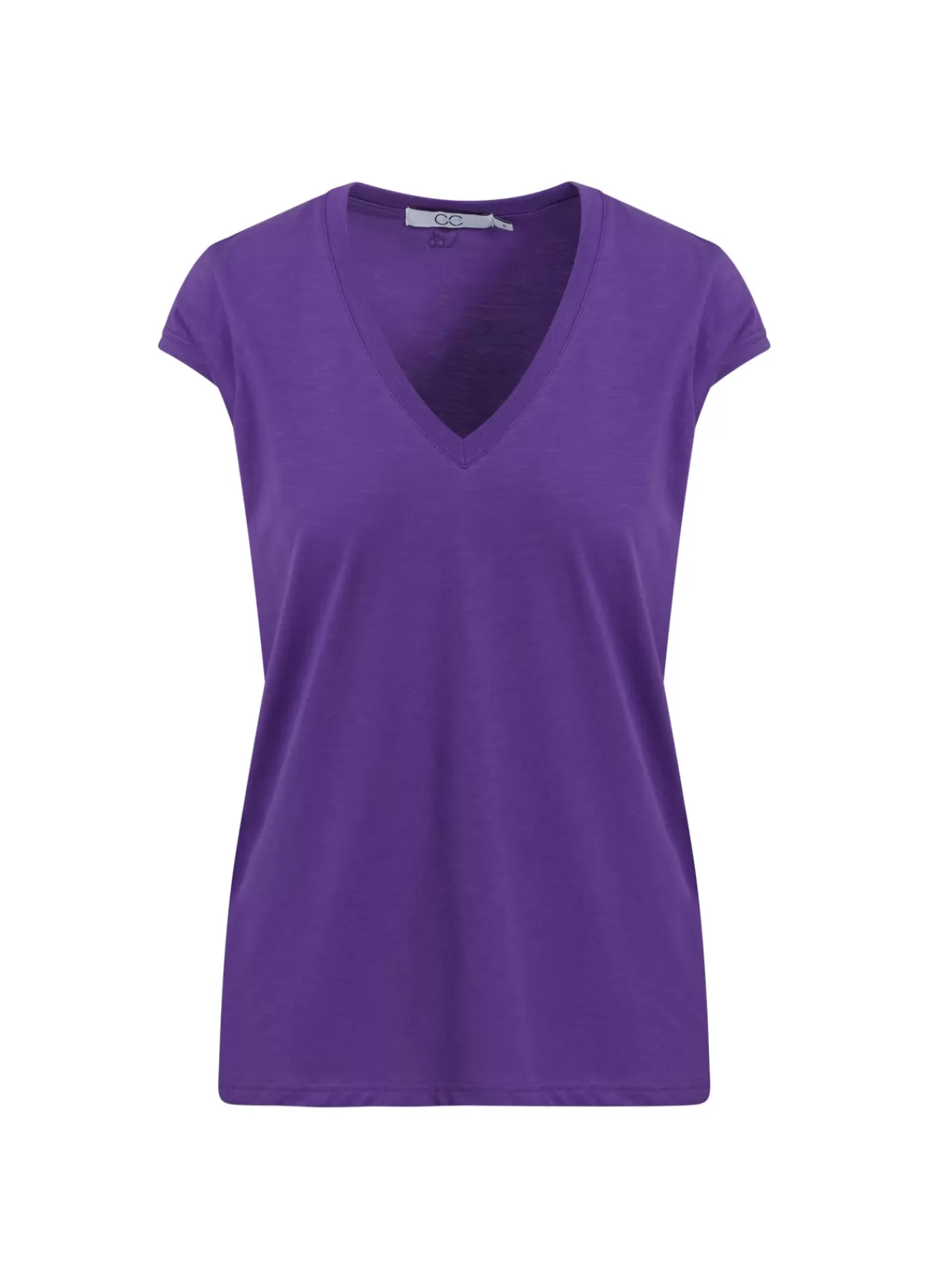 Cheap Cc Heart T-Shirt Med V-Hals Kvinde T-Shirts