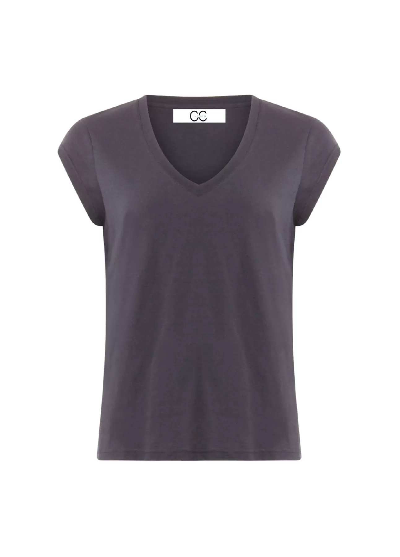 Sale Cc Heart T-Shirt Med V-Hals Kvinde T-Shirts