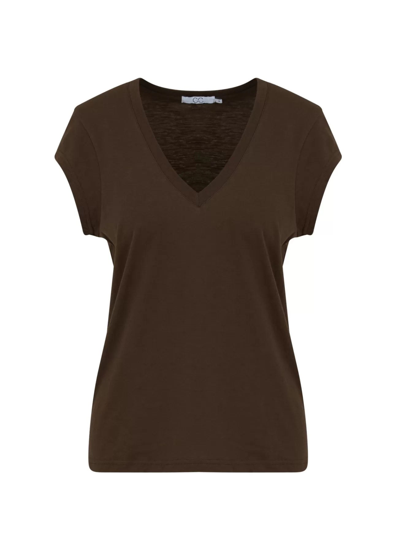 Discount Cc Heart T-Shirt Med V-Hals Kvinde T-Shirts