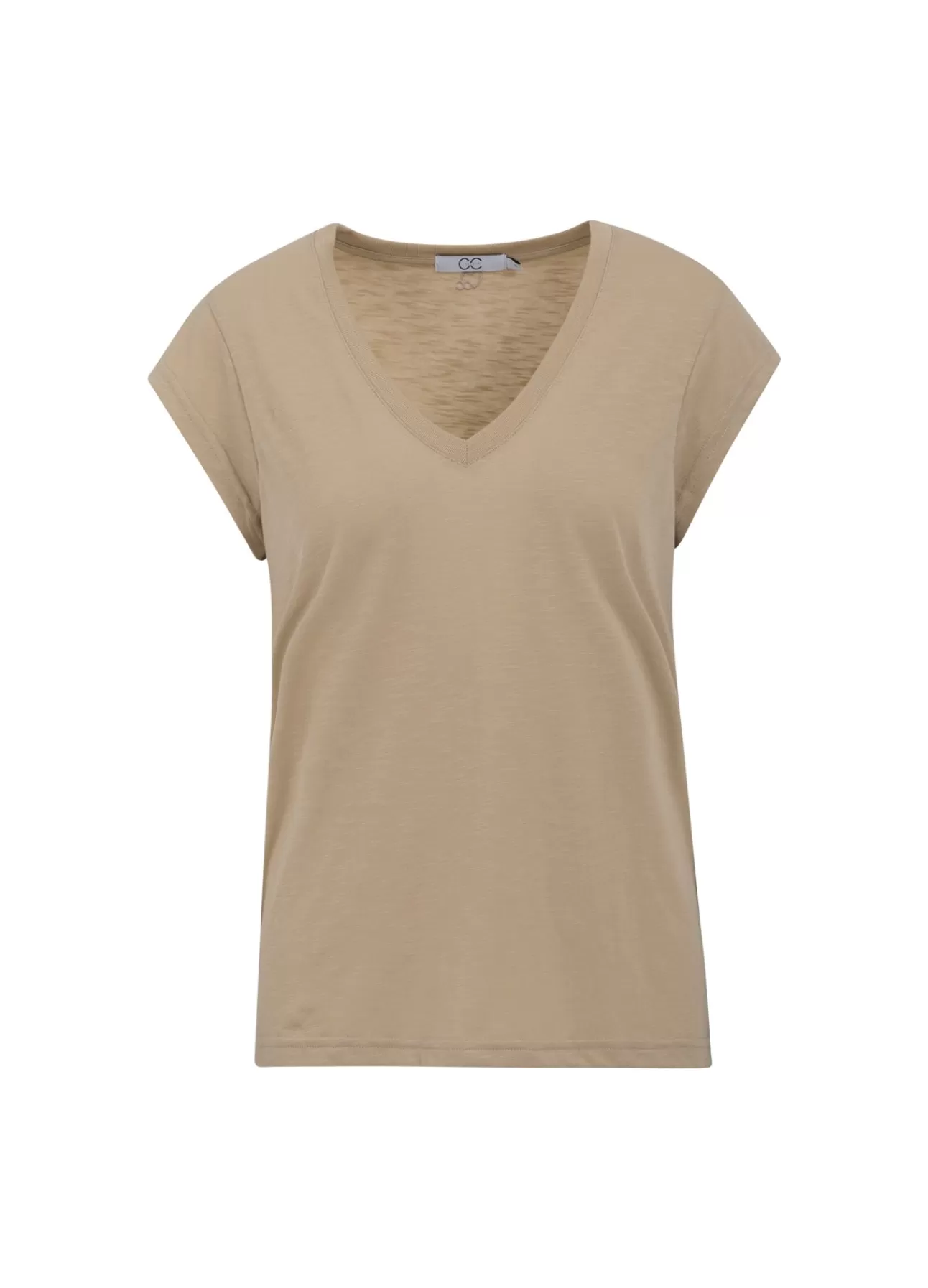 Shop Cc Heart T-Shirt Med V-Hals Kvinde T-Shirts