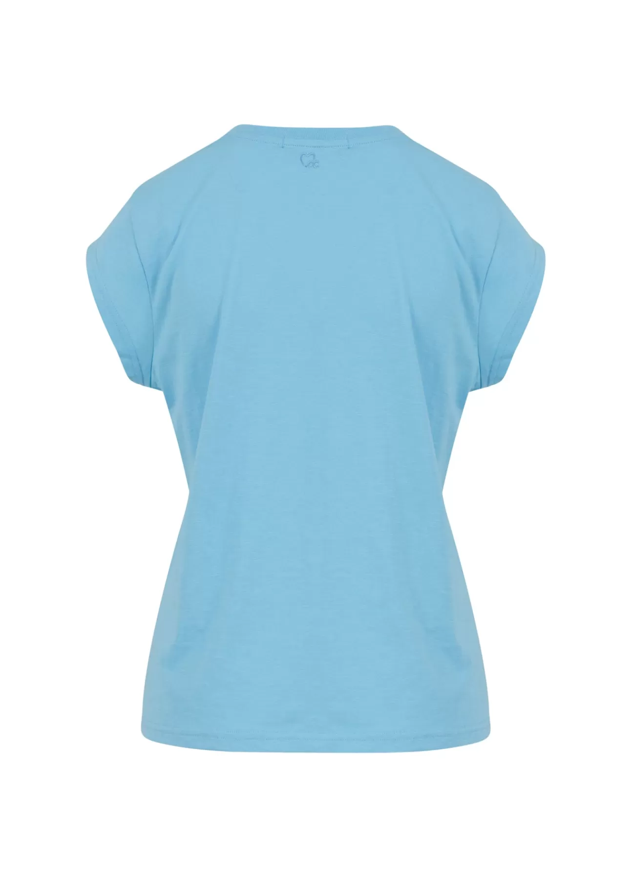 Online Cc Heart T-Shirt Med V-Hals Kvinde T-Shirts