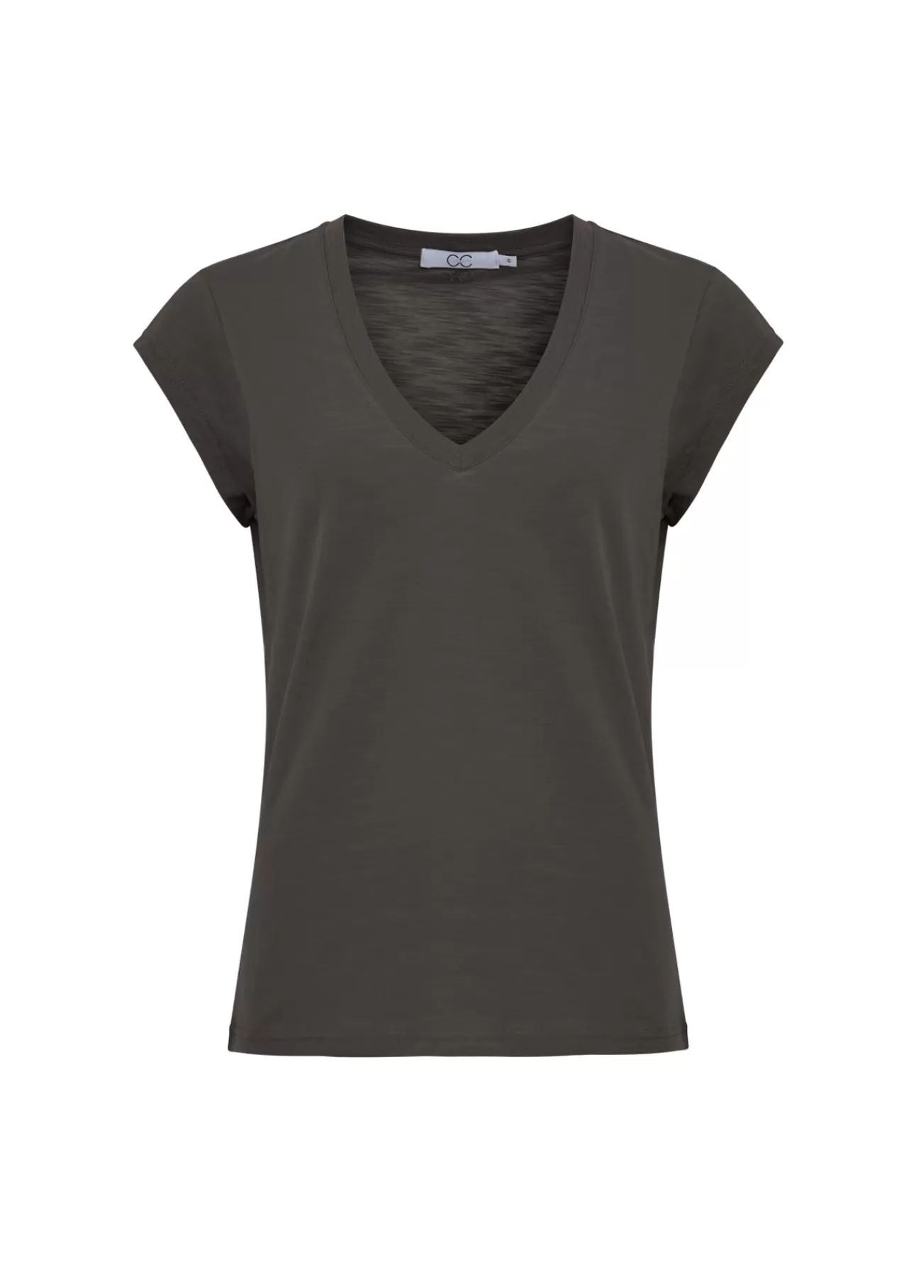 Clearance Cc Heart T-Shirt Med V-Hals Kvinde T-Shirts