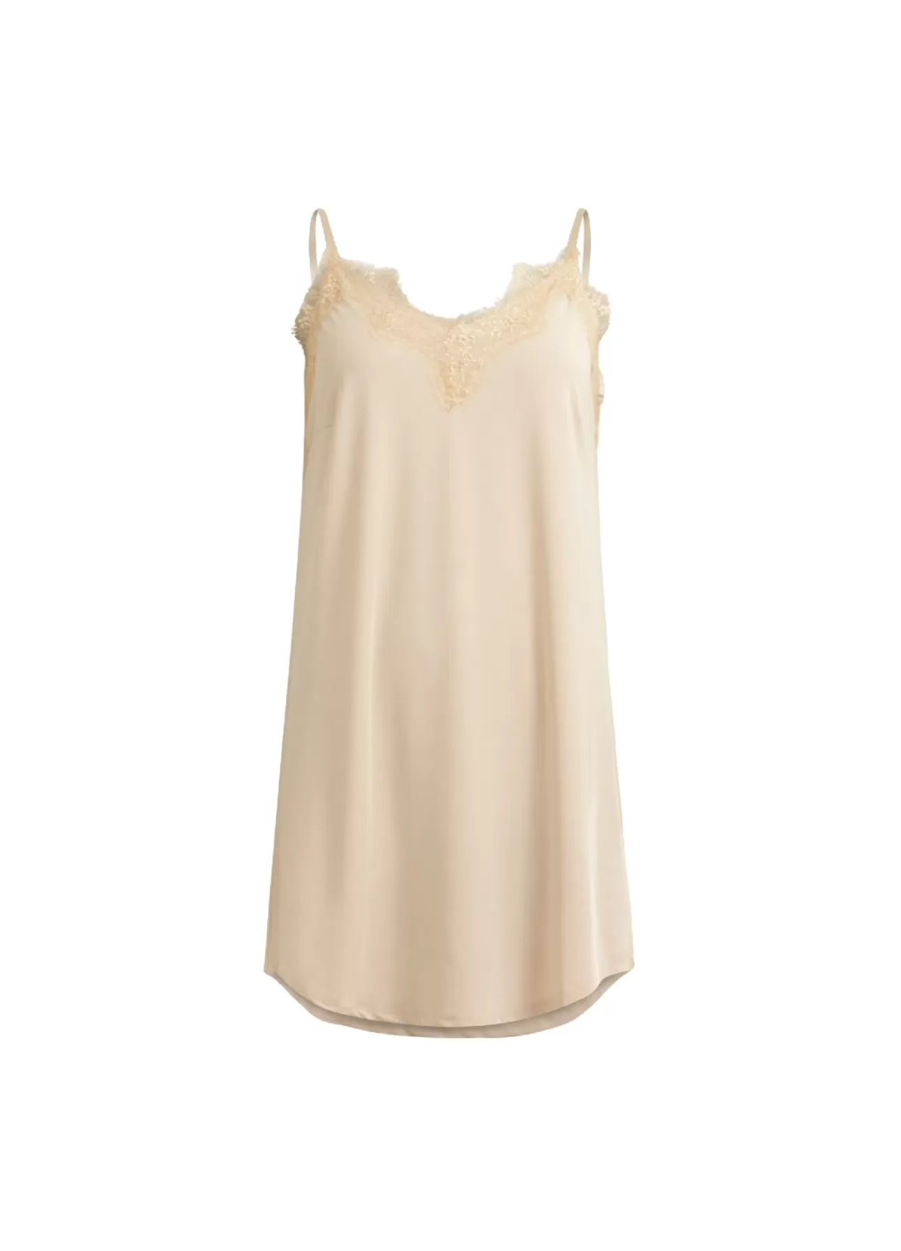 Cheap Cc Heart Underkjole Med Blonder Kvinde Kjoler