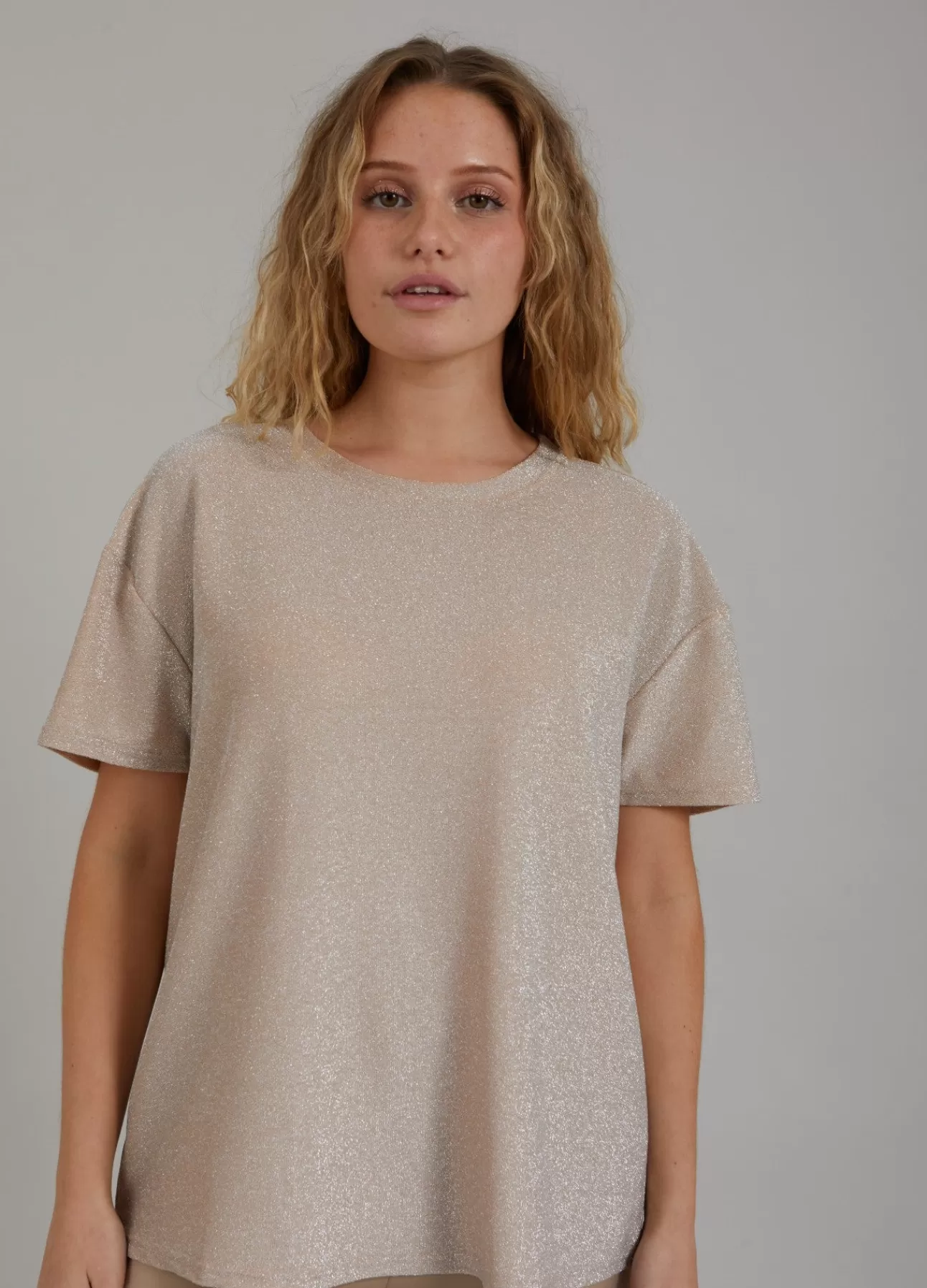 Fashion Glimmer Tee Kvinde T-Shirts