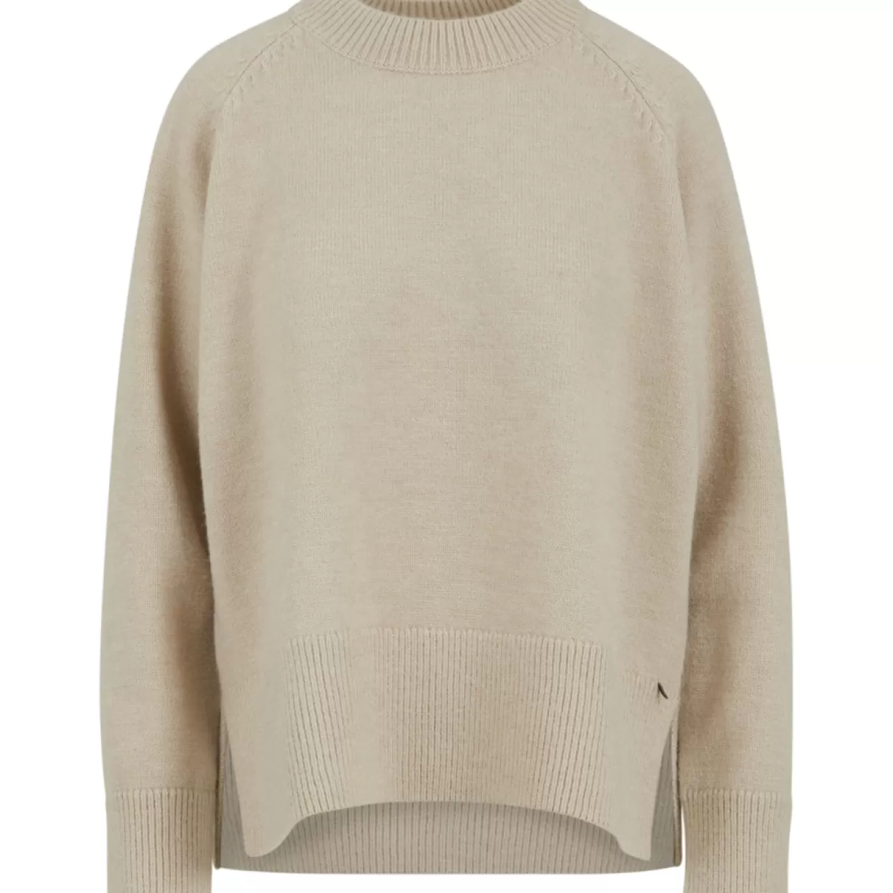 Hot Hojhalset Sweater Kvinde Strik