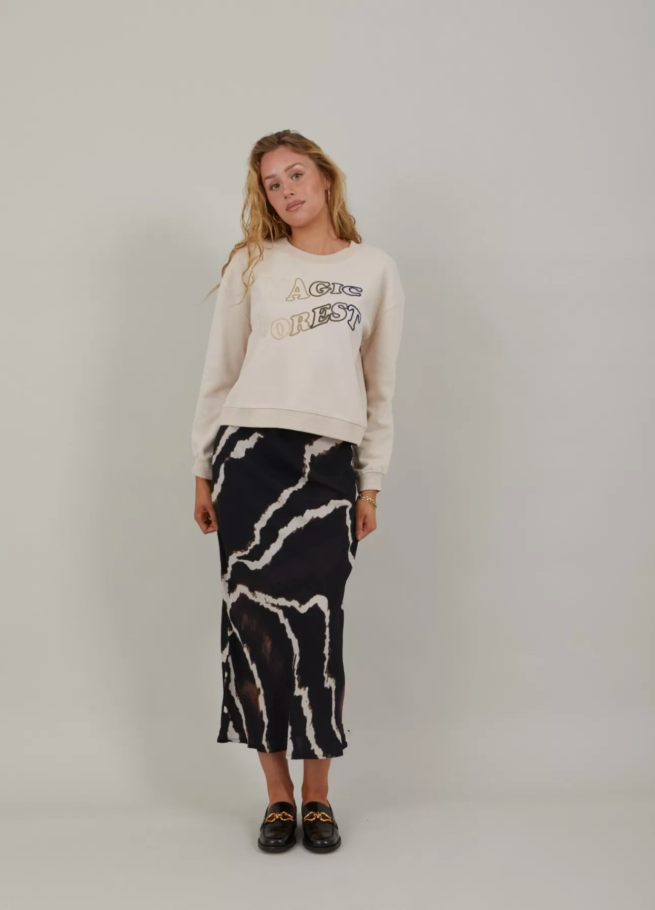 Clearance Magic Forest Sweatshirt Kvinde Skjorter Og Bluser