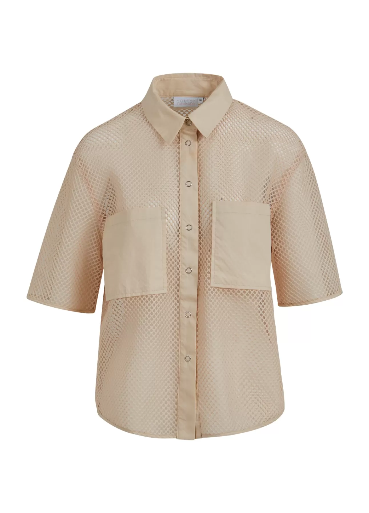Best Mesh Skjorte Kvinde Skjorter Og Bluser