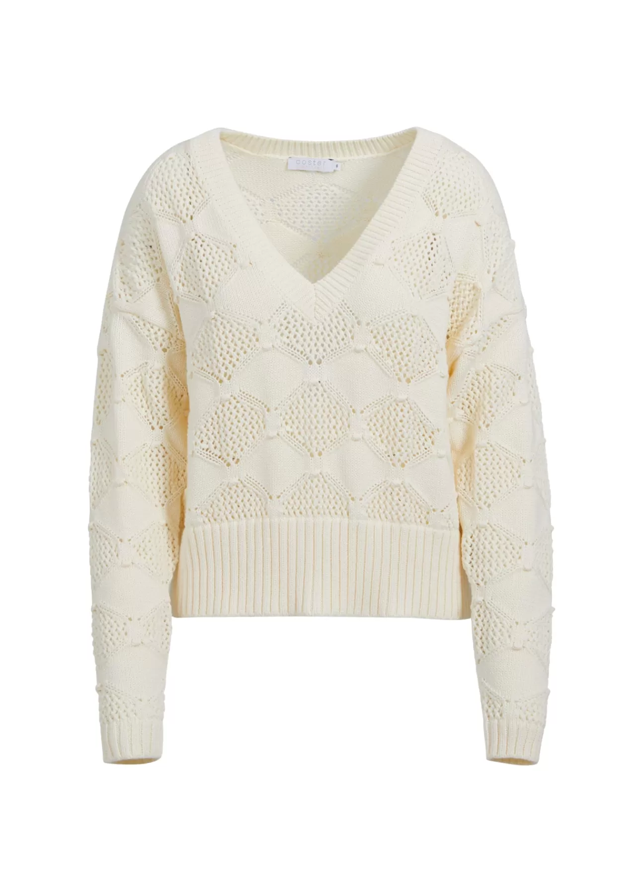 Shop Pointelle Strik I Seawool Kvinde Strik