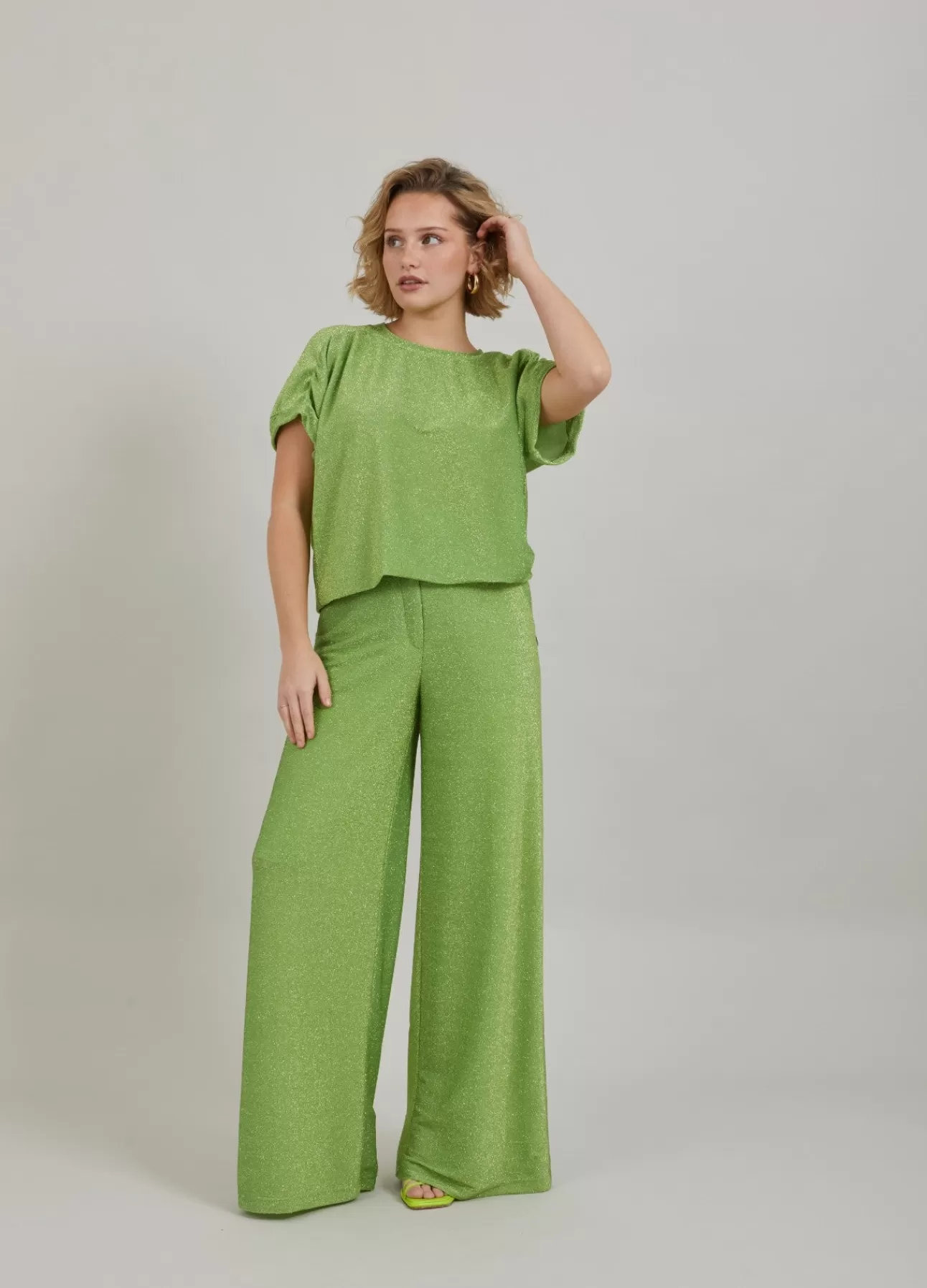 Sale Shimmer Top M. Samlinger Pa Aermet Kvinde Skjorter Og Bluser