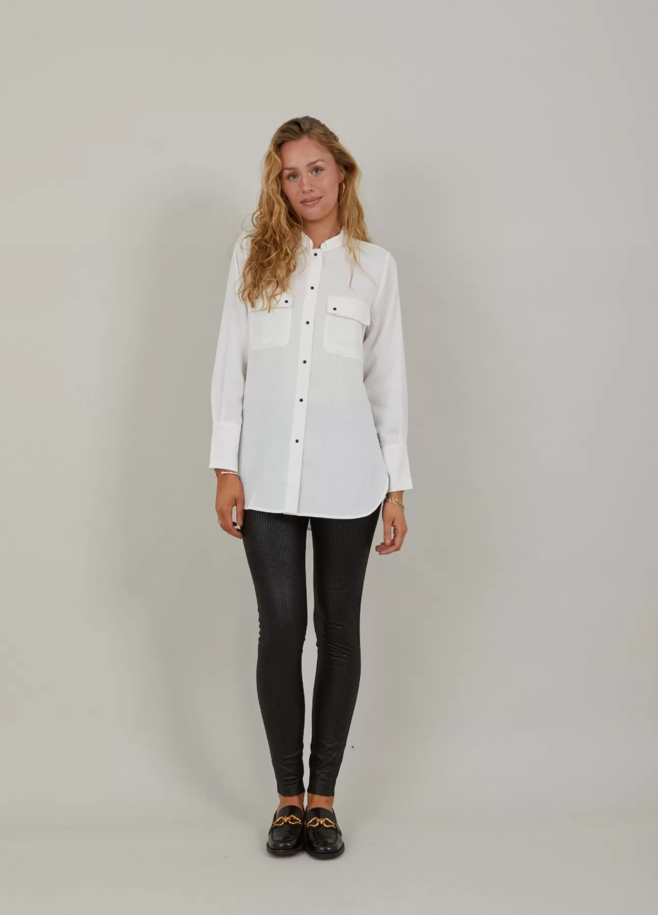 Shop Skjorte M. Lommer Kvinde Skjorter Og Bluser