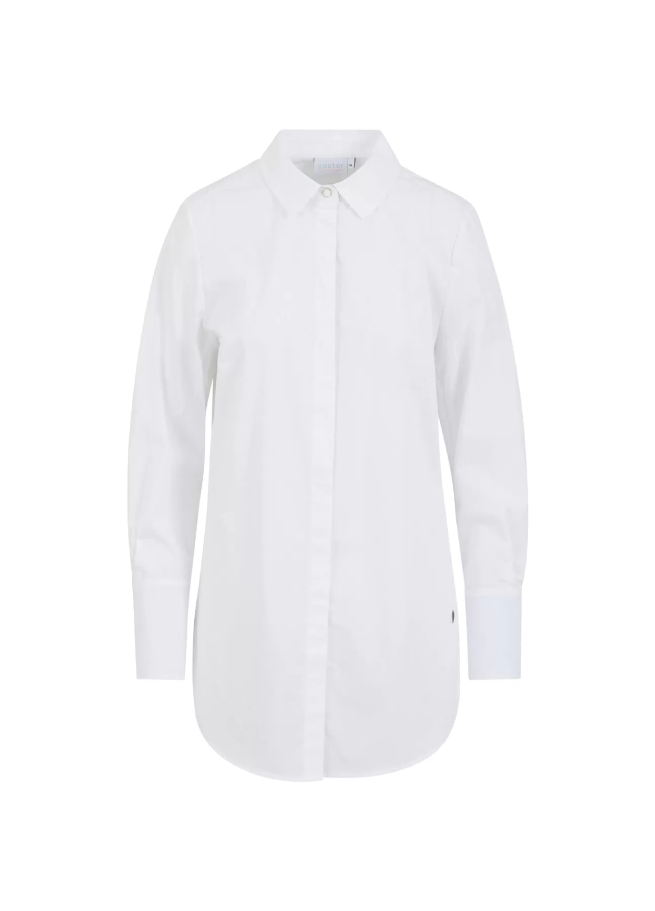 Discount Skjorte M. Skjult Knaplukning Kvinde Skjorter Og Bluser
