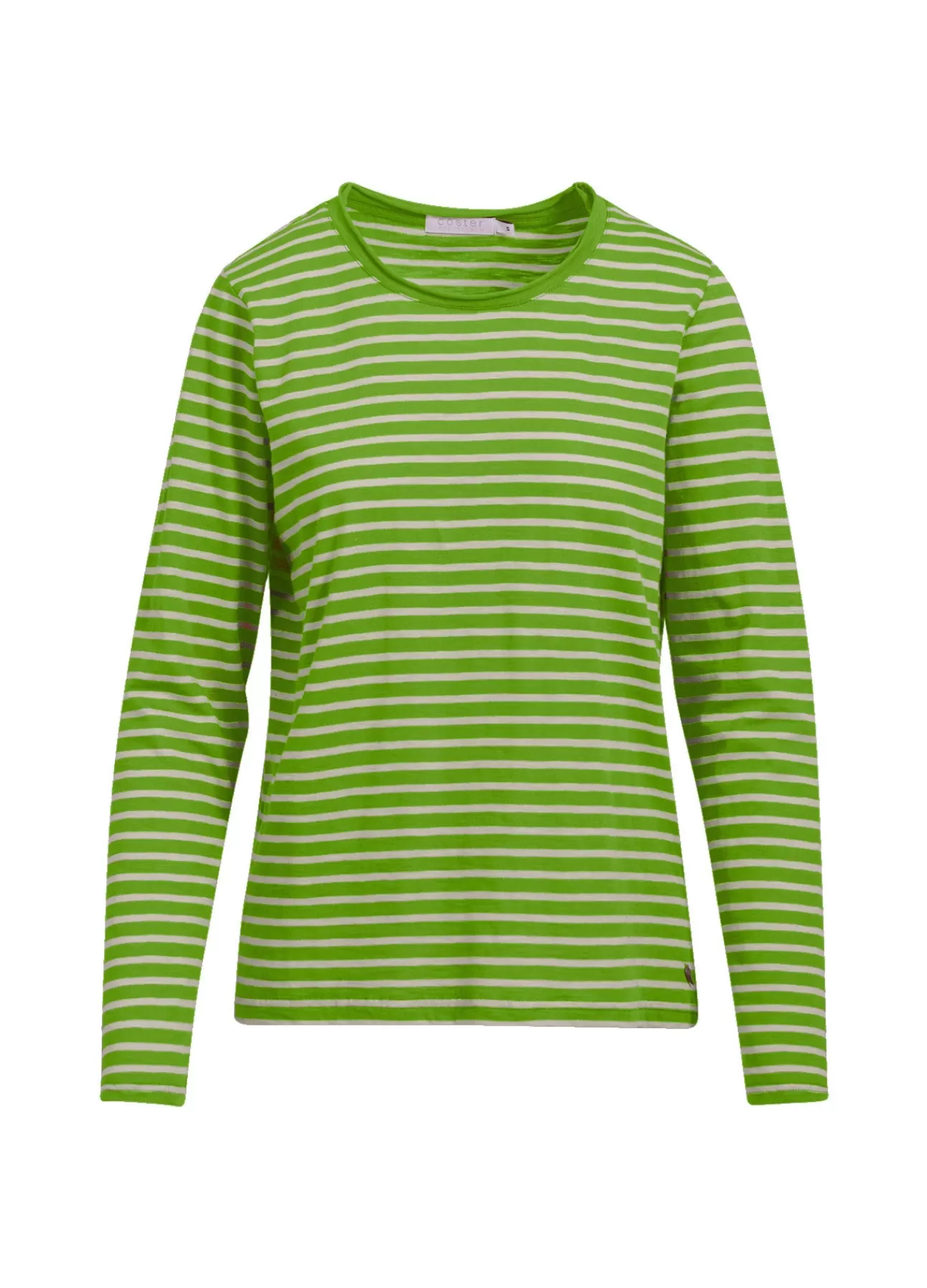 Store Stribet T-Shirt M. Lange Aermer Kvinde Skjorter Og Bluser
