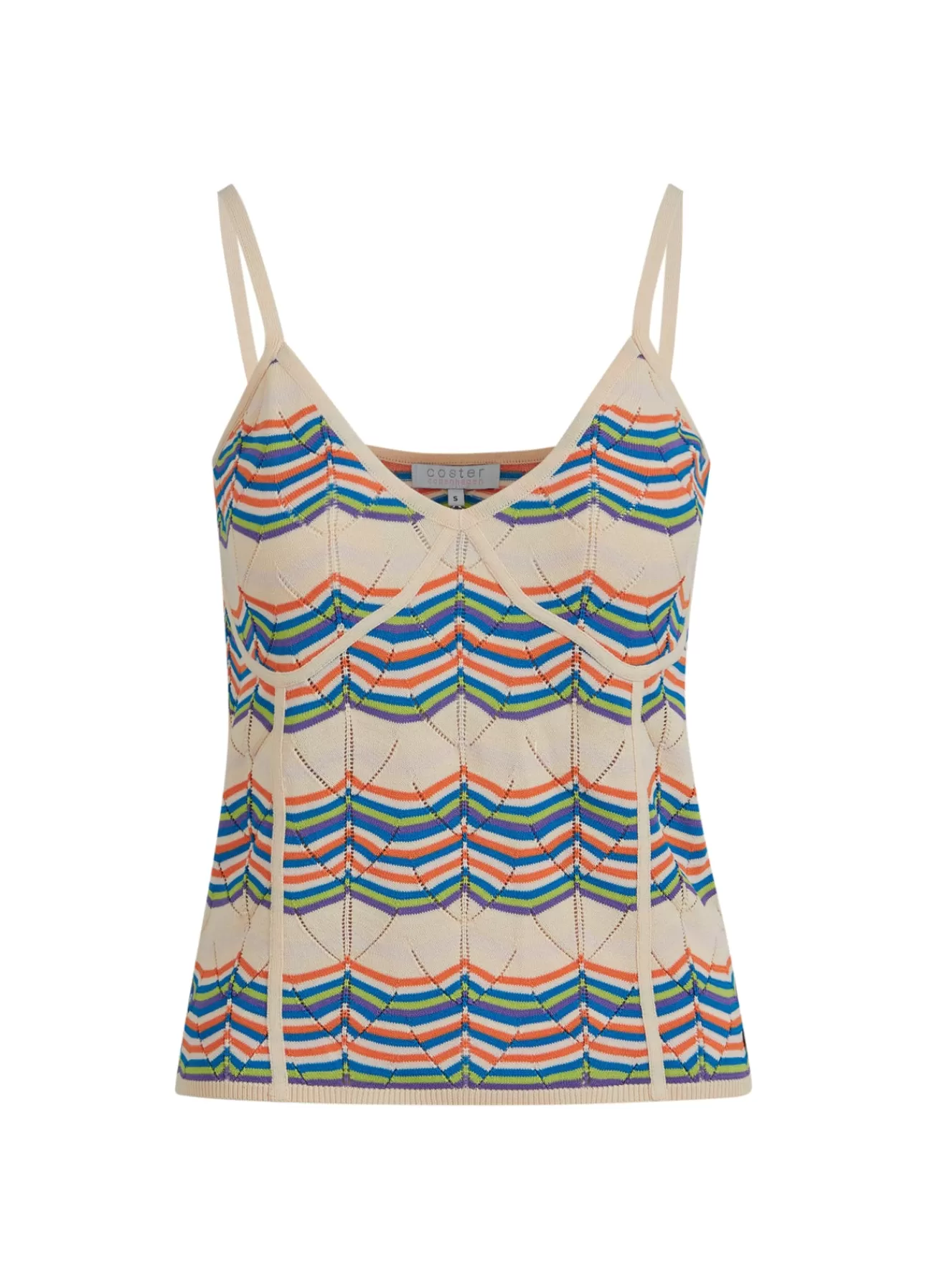Sale Strik Bustier Top Kvinde Strik