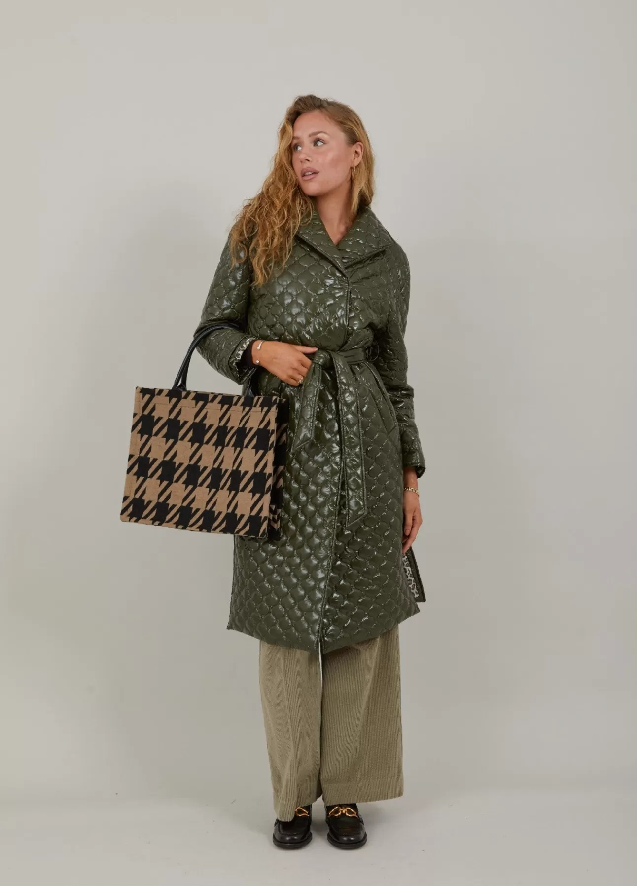 New Taske I Houndstooth Kvinde Accessories