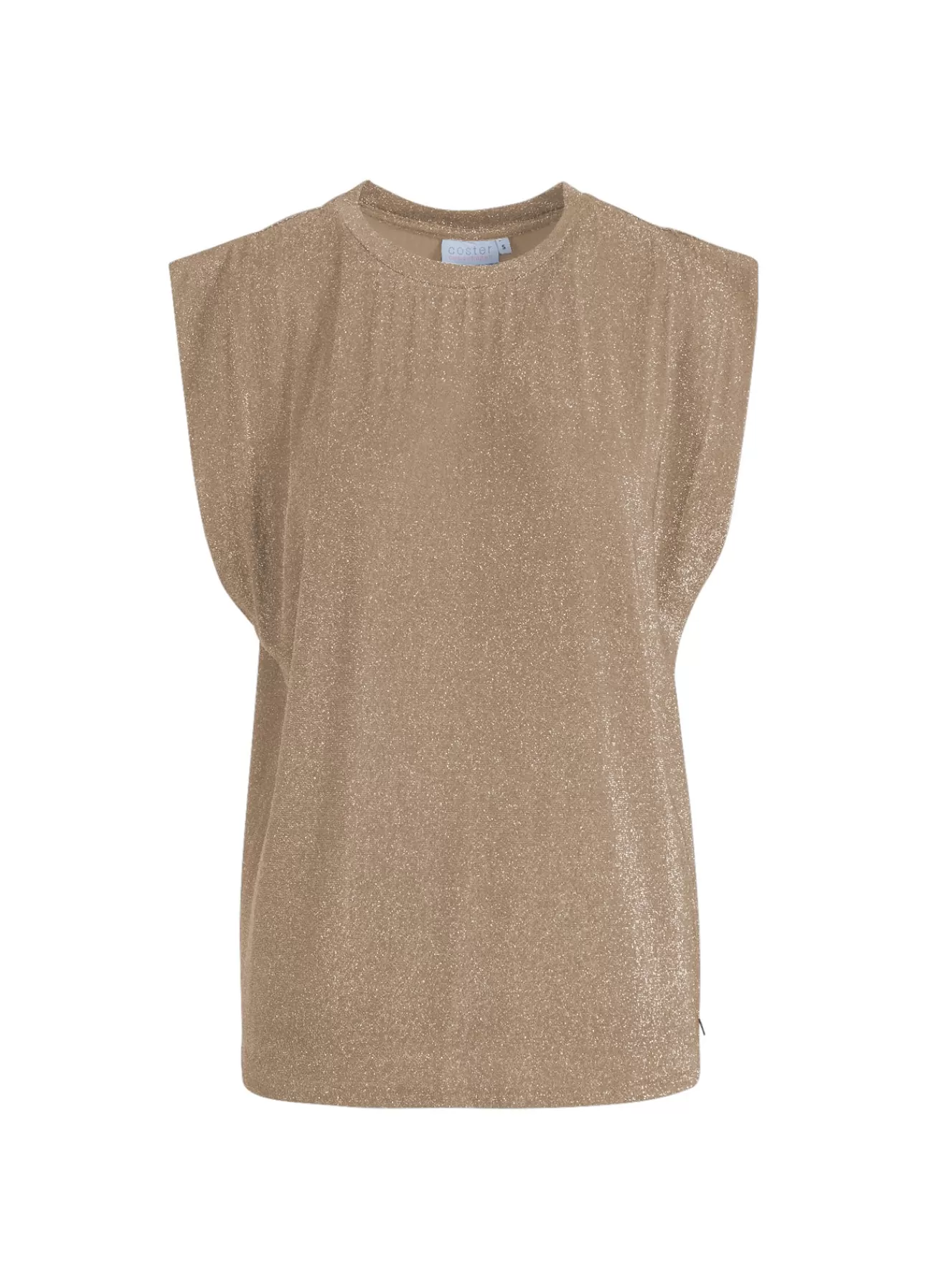 Clearance Top I Lurex Jersey Kvinde Toppe