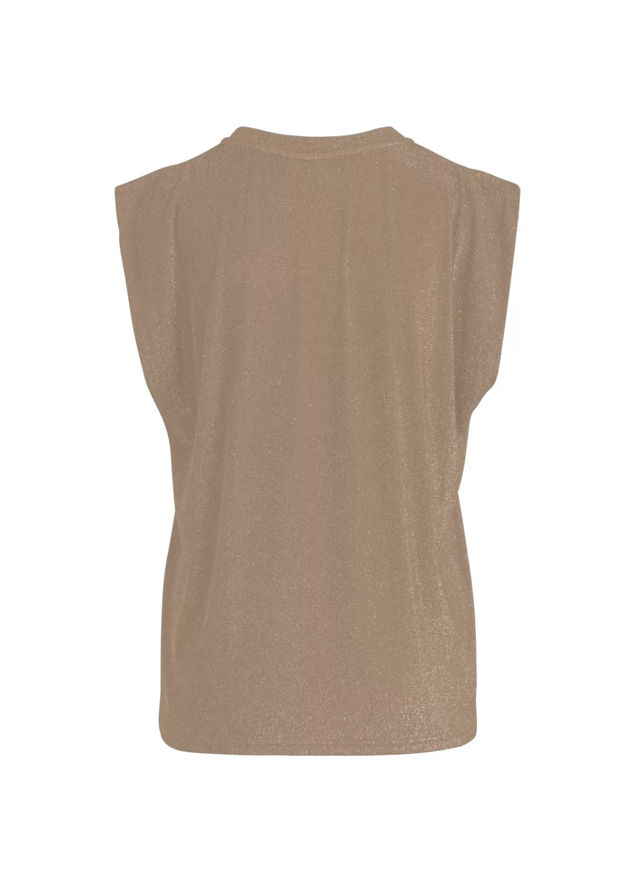 Clearance Top I Lurex Jersey Kvinde Toppe