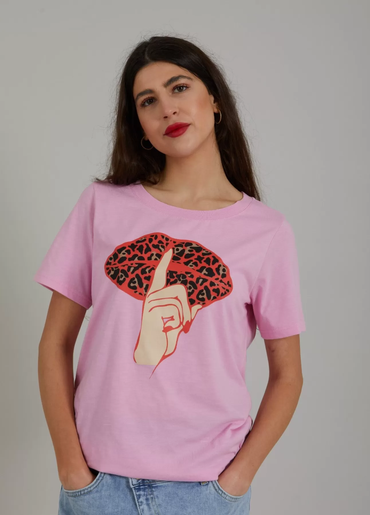 Best T-Shirt M. Leo Lips Kvinde T-Shirts