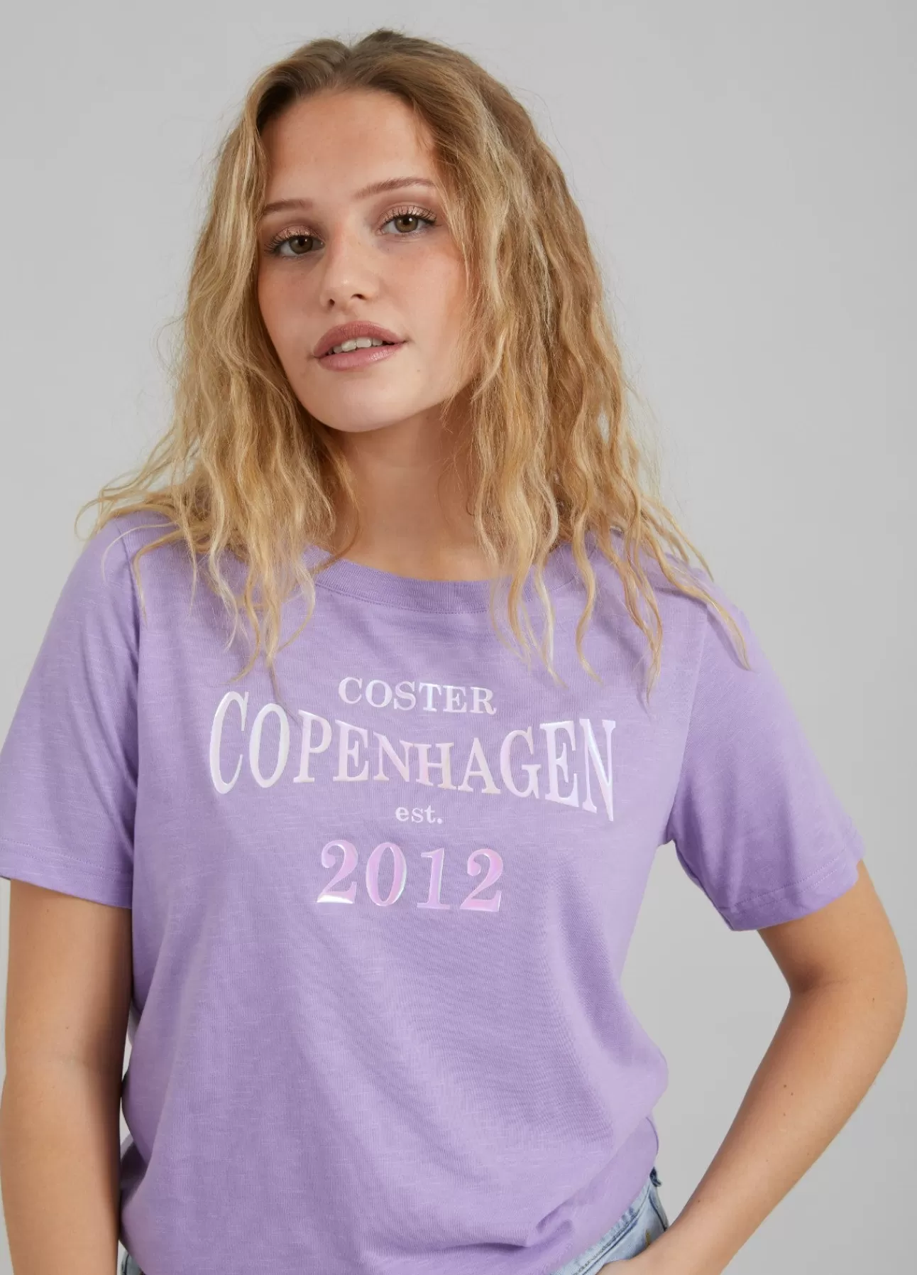 Shop T-Shirt M. Logo Print Kvinde T-Shirts